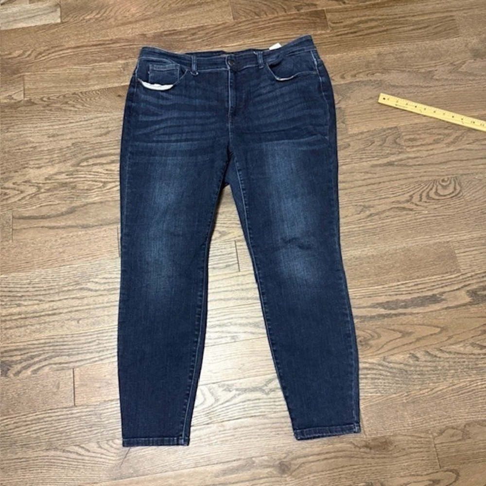 Judy Blue Skinny Fit Dark Wash High Rise Jeans 20W